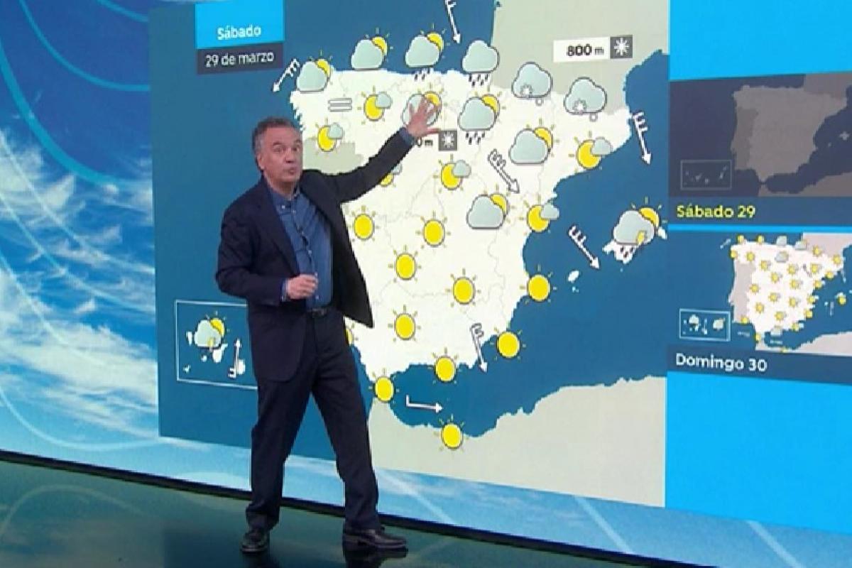 Roberto Brasero, en la previsión de esta semana