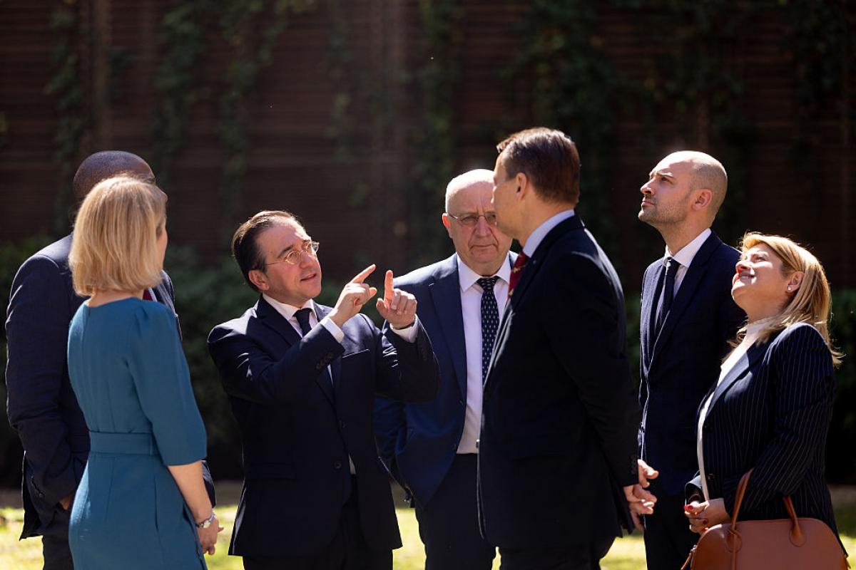 Los seis ministros de Exteriores y la alta representante de la UE, juntos en Madrid este lunes por la cumbra del G5+