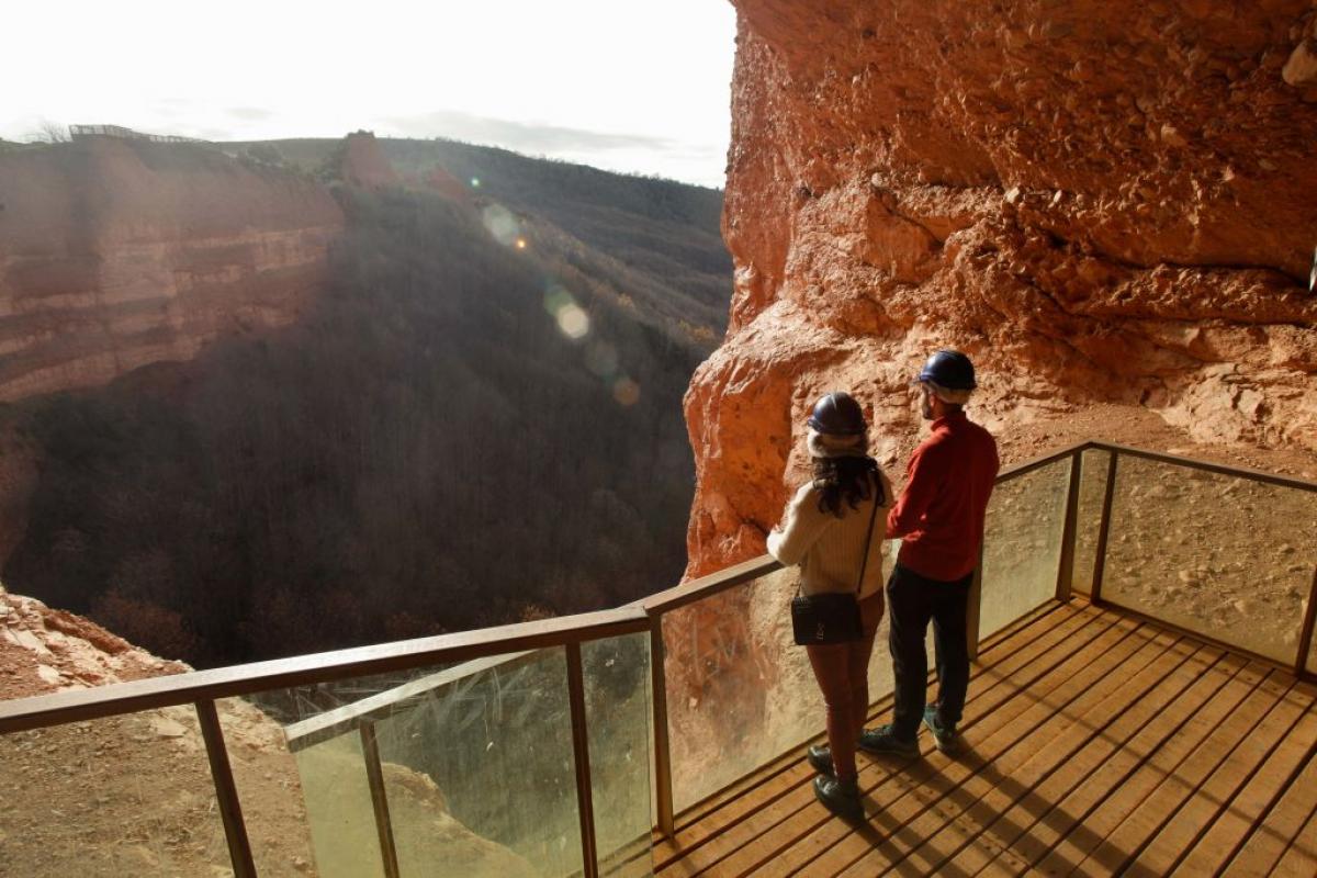 Vista de Las Médulas, en una imagen de archivo