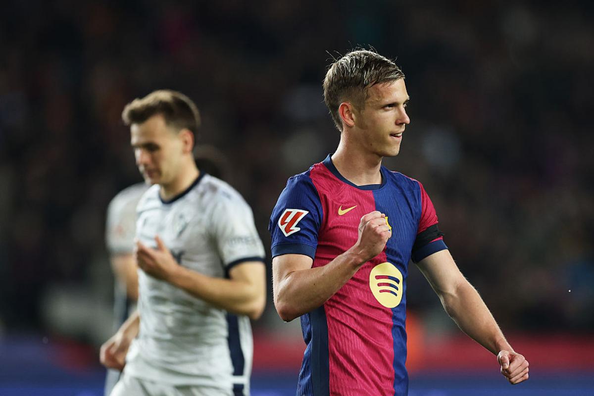 El jugador blaugrana, en una imagen de archivo durante un duelo con el Osasuna.