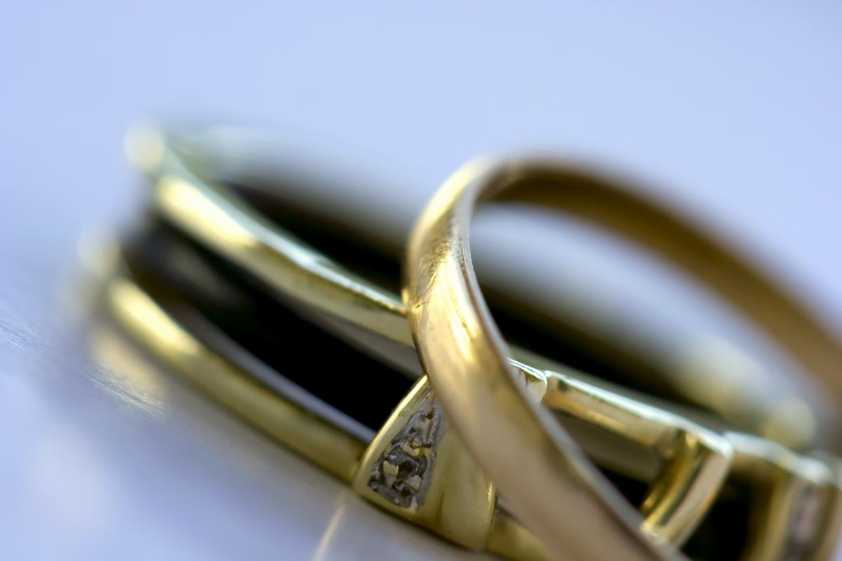 Imagen de archivo de anillos.