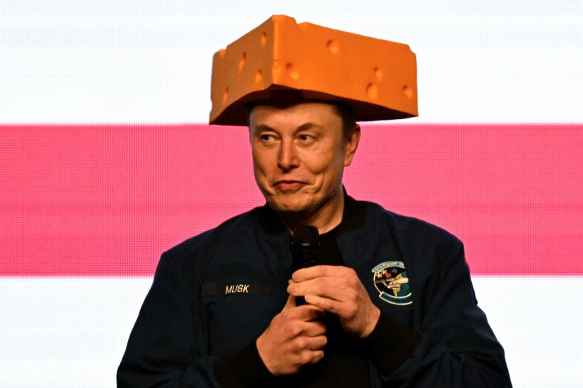 Elon Musk en un acto celebrado estas semanas en Wisconsin.