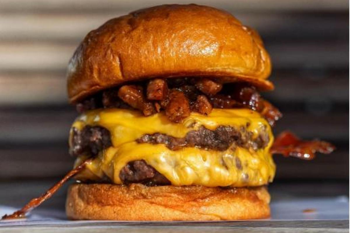 Hamburguesa de Hundred.