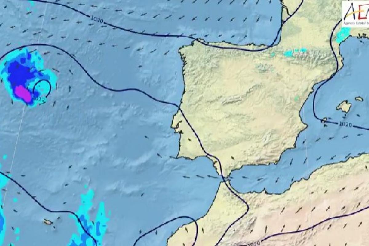 Previsión de AEMET para las próximas jornadas