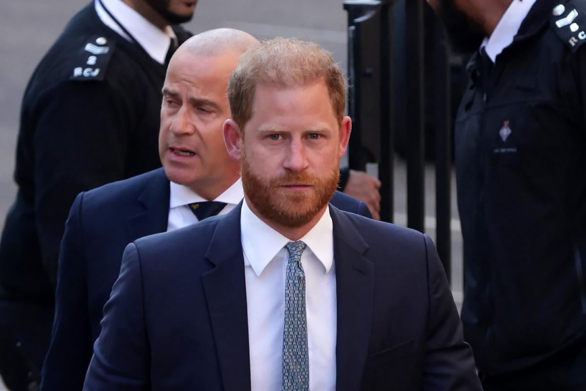 El príncipe Harry, este martes en Londres.