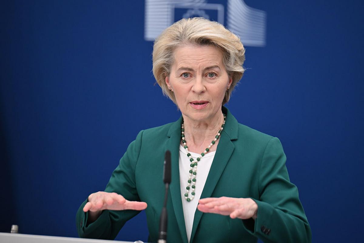 Ursula Von der Leyen, en un acto reciente