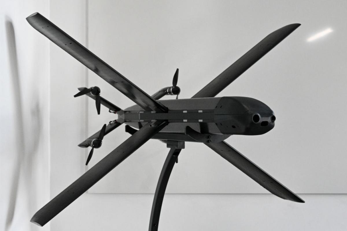 El modelo de drone HX-2 que usa Alemania