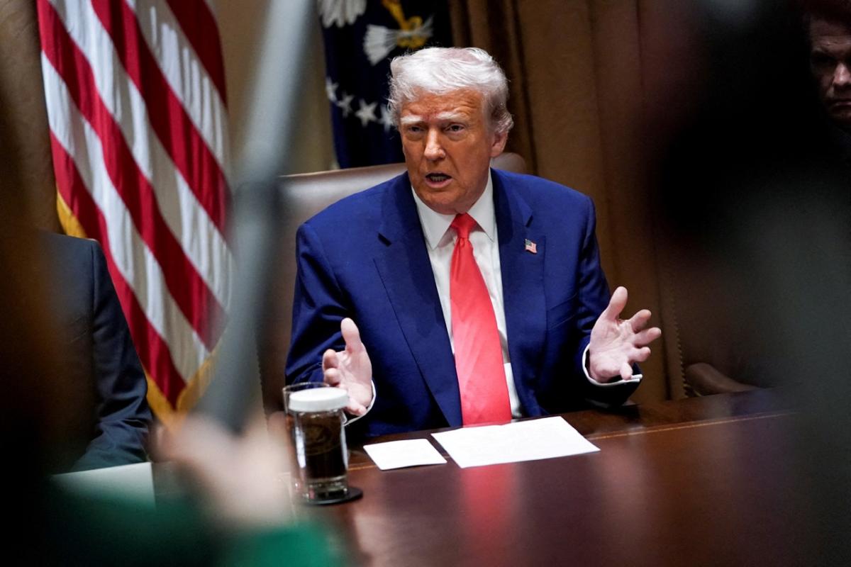 El presidente de Estados Unidos, Donald Trump.