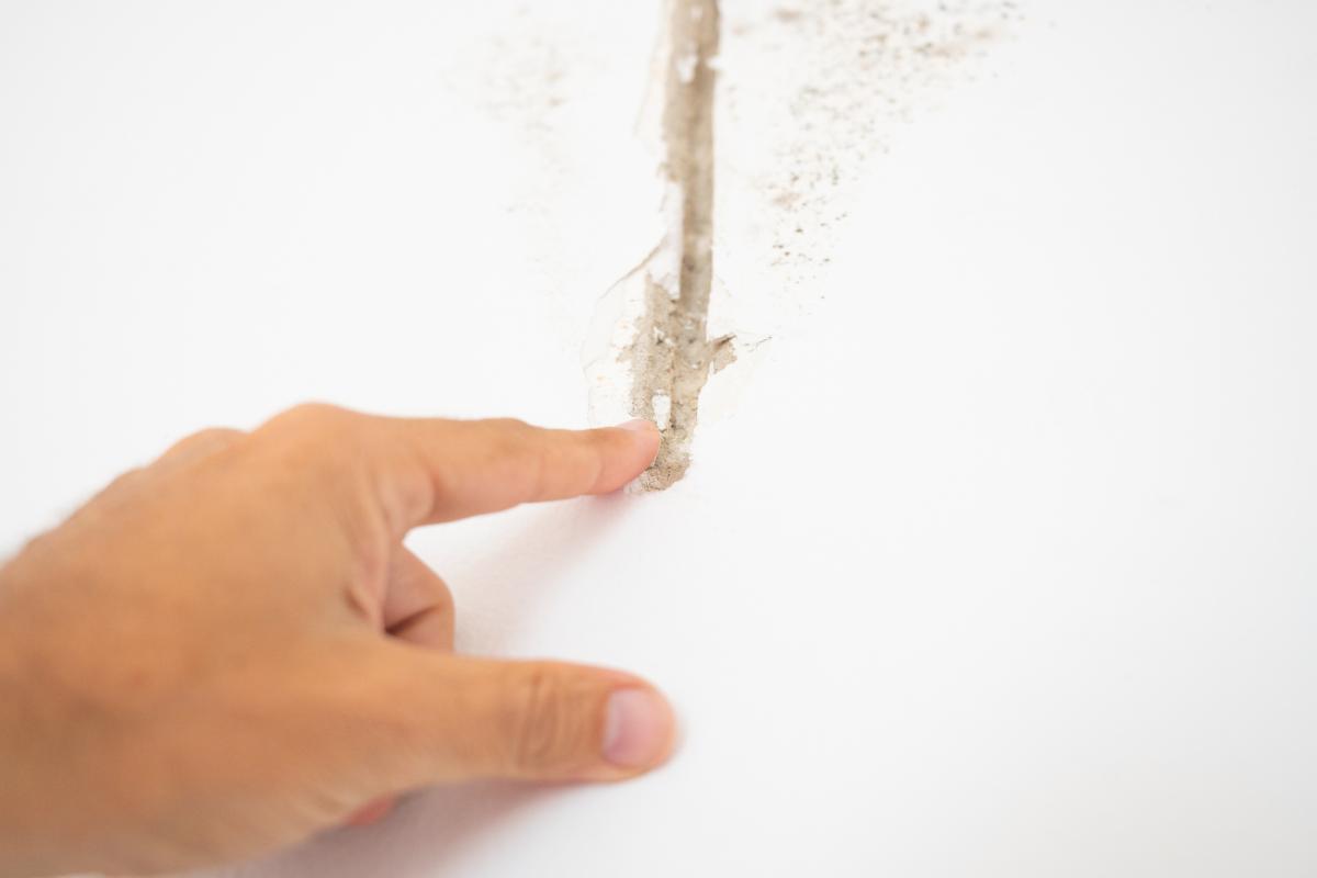 Humedad en una pared