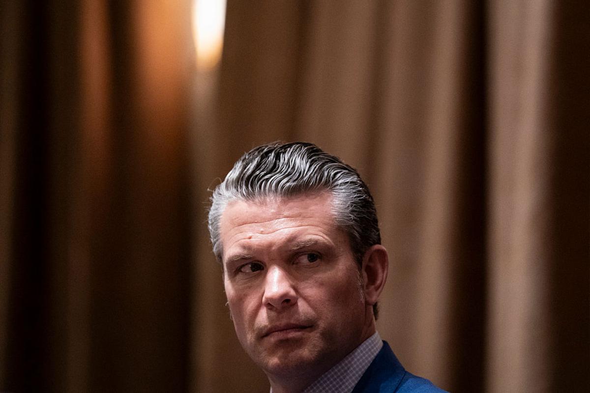 El secretario de Defensa de Estados Unidos, Pete Hegseth