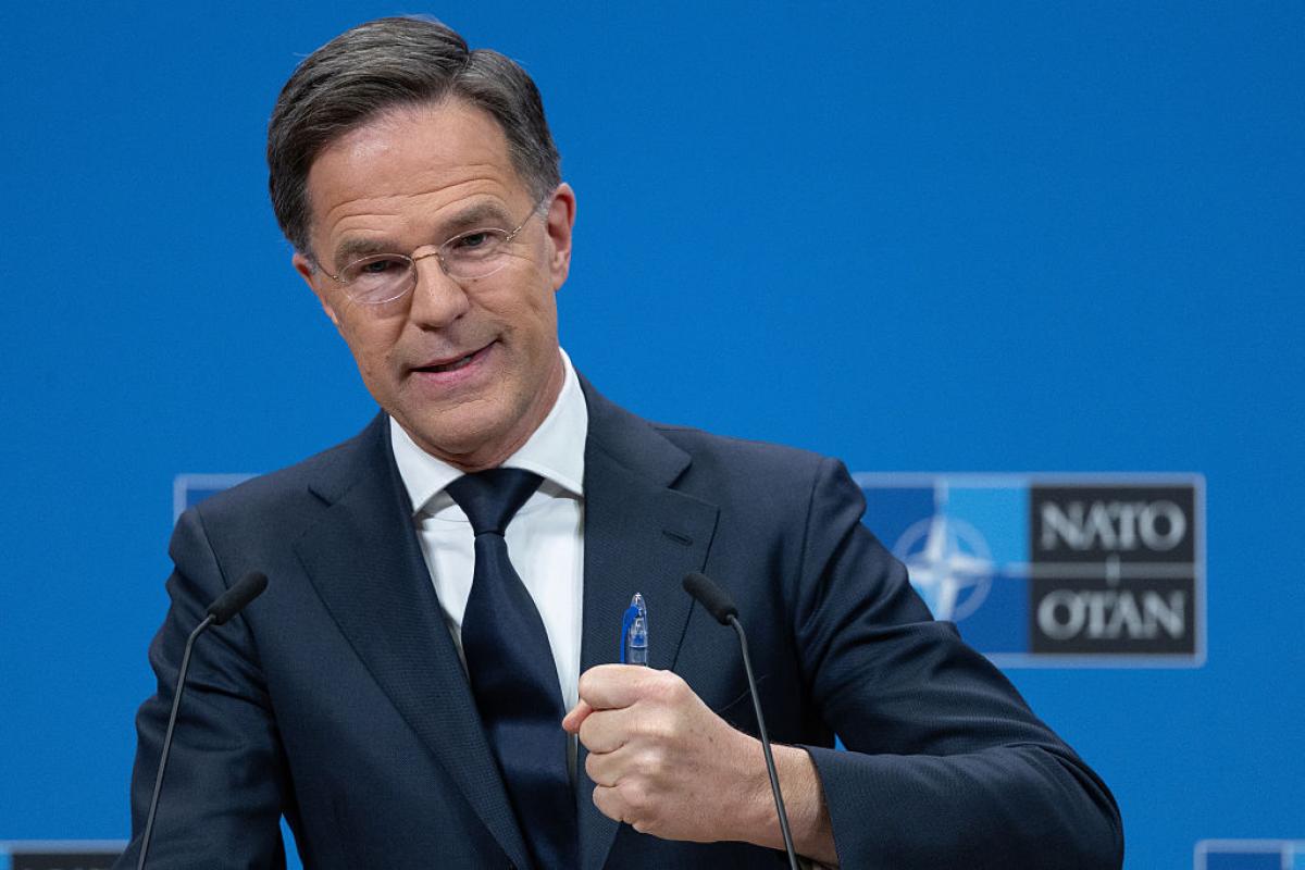 Mark Rutte,secretario general de la OTAN, en una imagen de archivo.