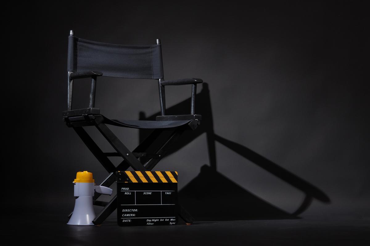 Imagen de archivo de un rodaje.