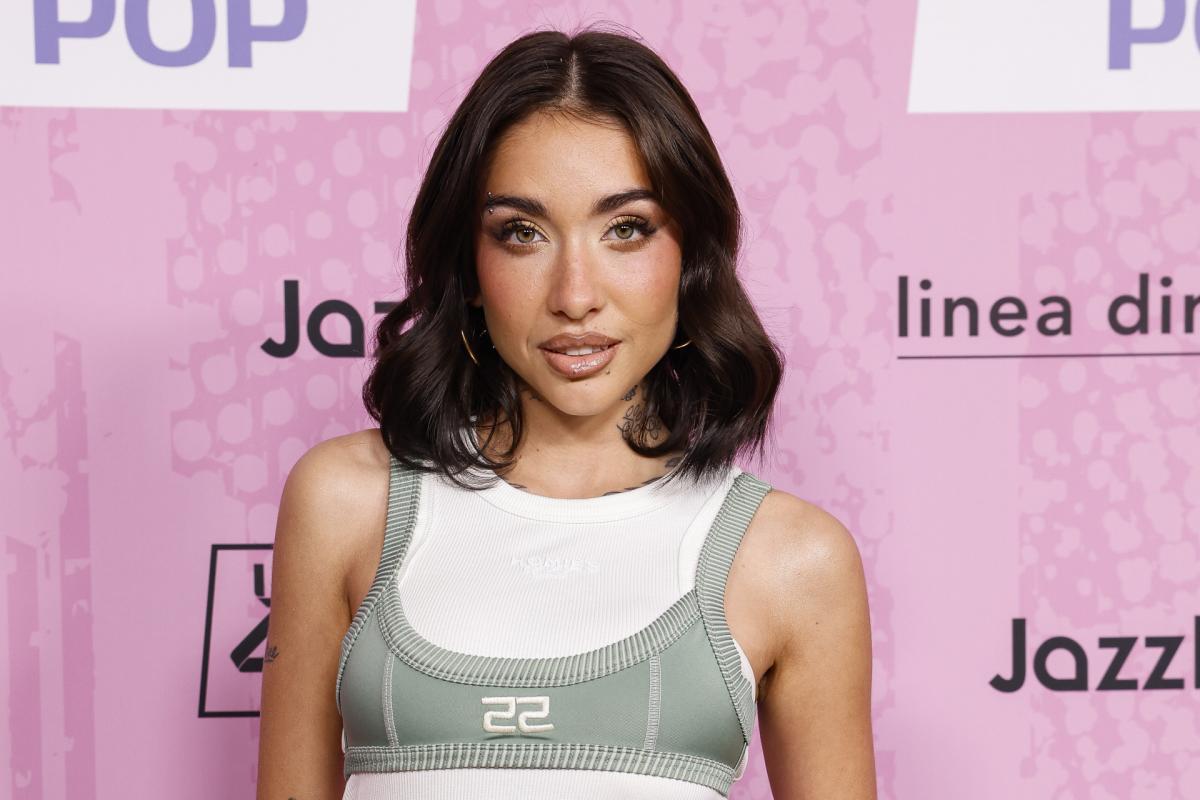 La cantante María Becerra, el 11 de abril de 2025 en Madrid.