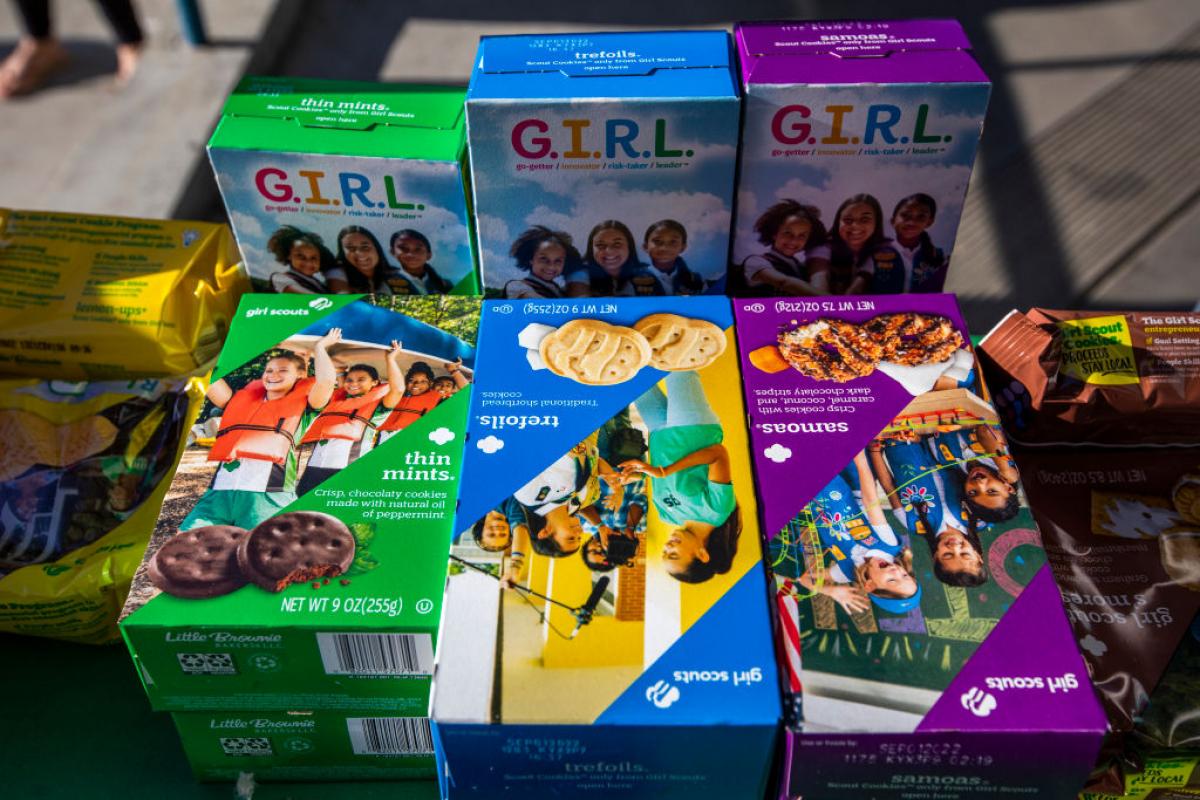 Imagen de archivo de las populares galletas que venden las Girls Scouts; en Los Angeles (Colorado, EEUU).