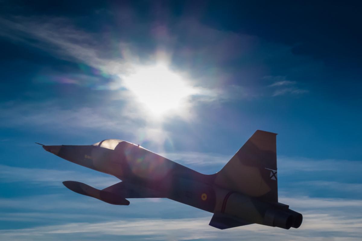 Imagen de archivo de un caza Northrop F-5A.