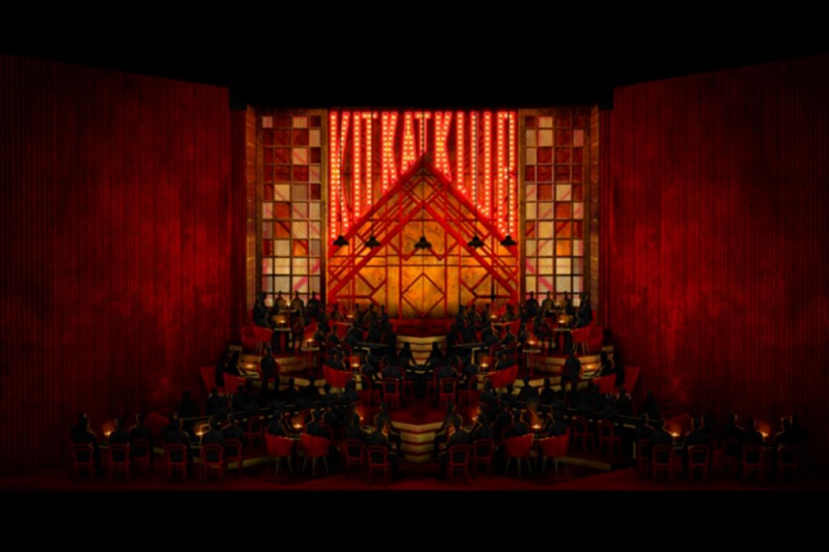 Boceto de escenario Cabaret