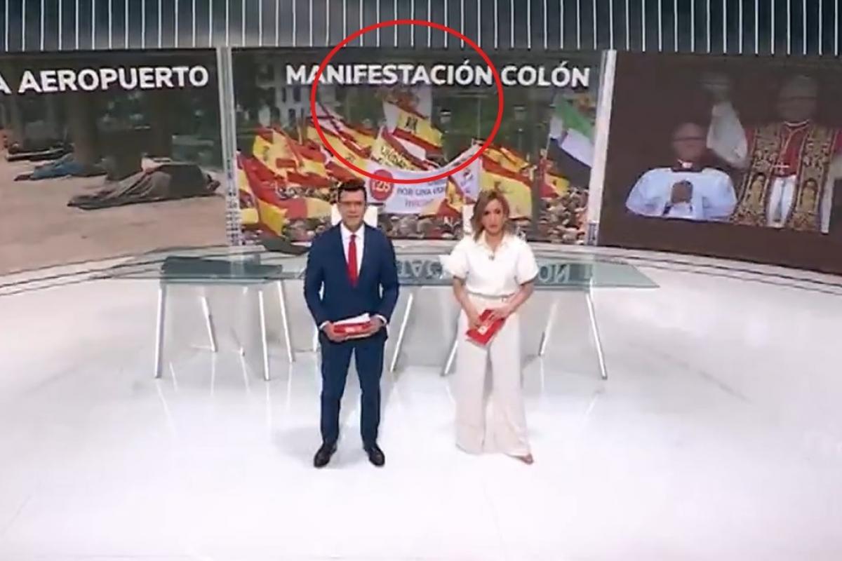 Inicio del informativo de Telemadrid.