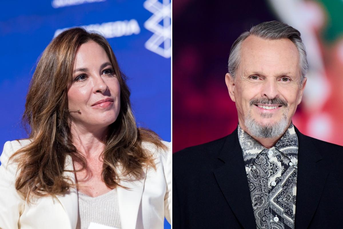 Mamen Mendizábal y Miguel Bosé