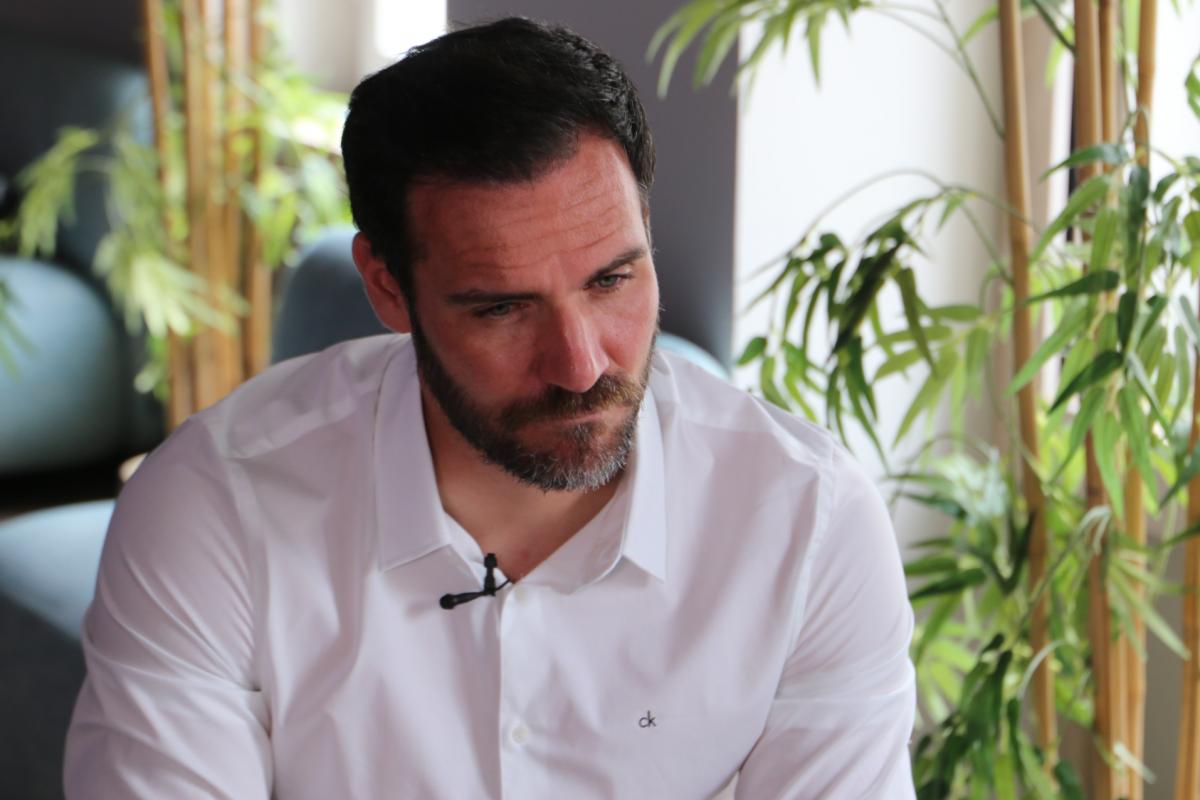 Saúl Craviotto, durante su entrevista con El HuffPost