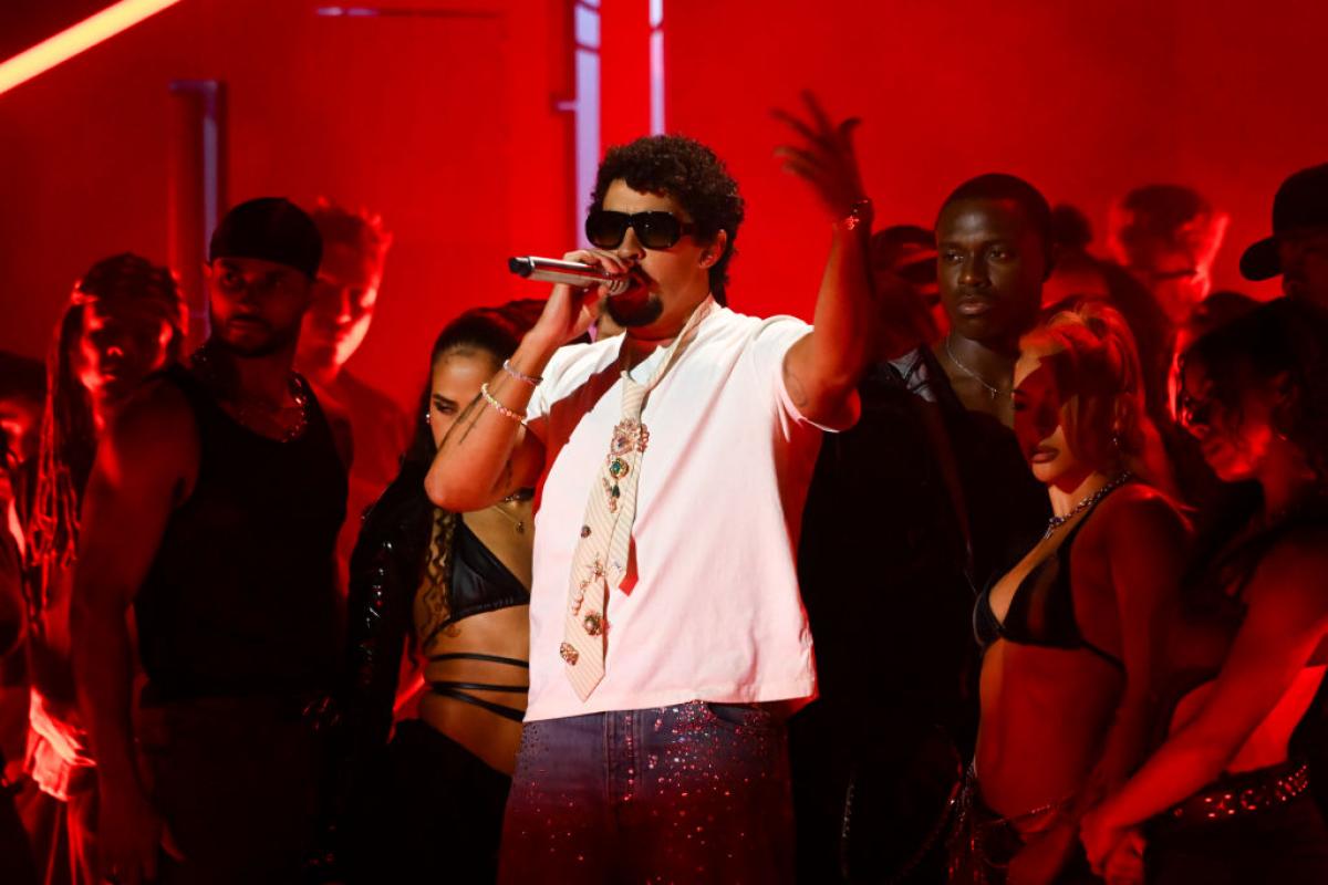 Bad Bunny, en lo iHeartRadio Music Awards 2025.