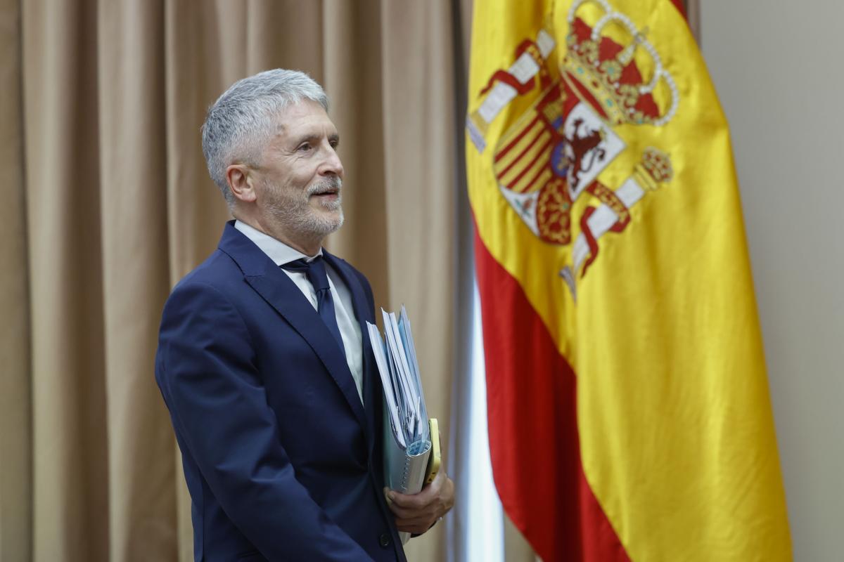 El ministro del Interior, Fernando Grande-Marlaska, en una imagen de archivo.