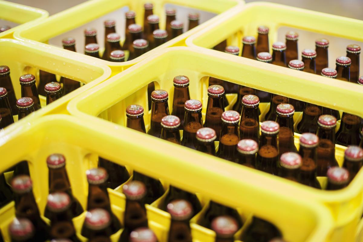 Cajas de cervezas