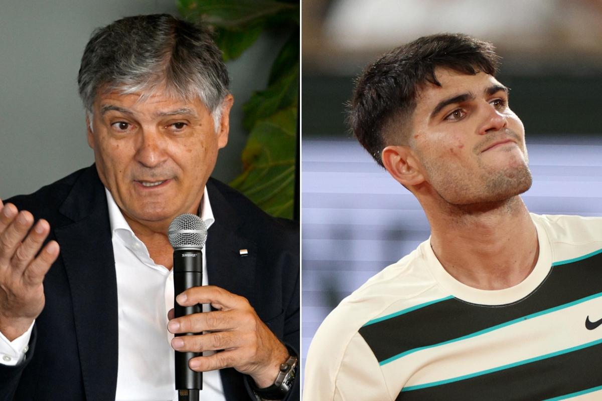 Toni Nadal y Carlos Alcaraz