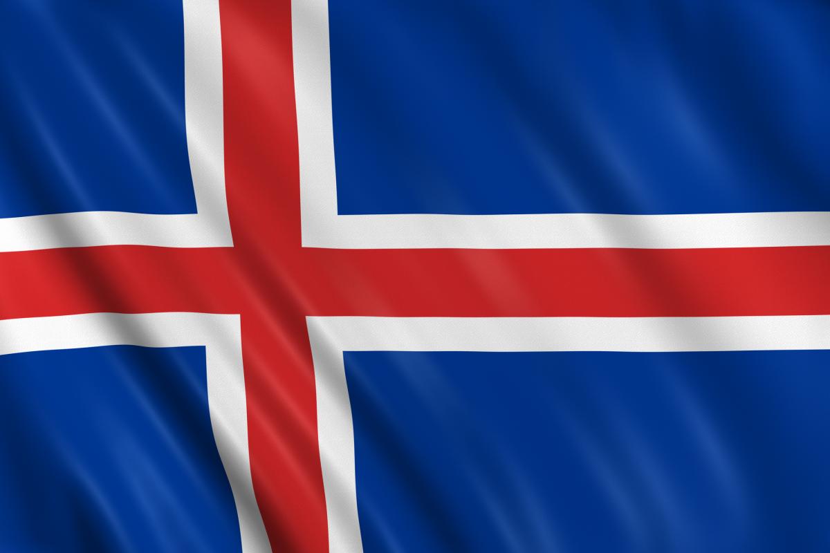 Bandera de Islandia