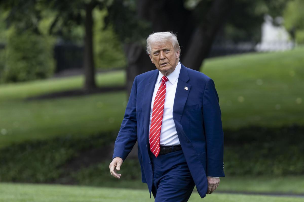 El presidente de EEUU, Donald Trump