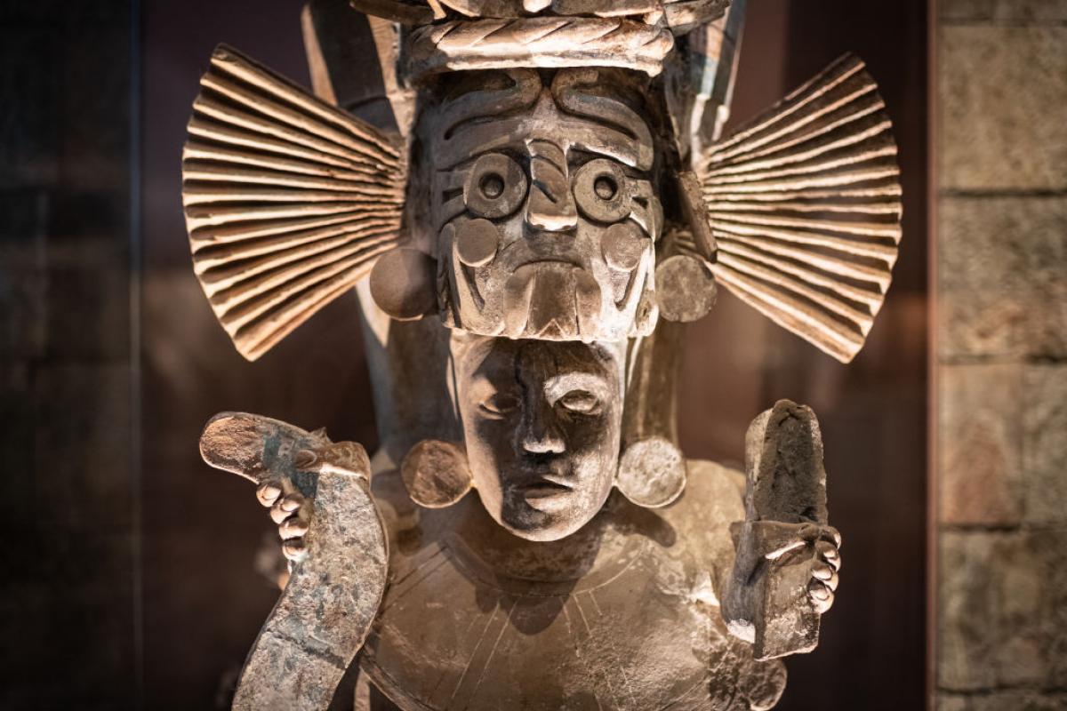 Imagen de archivo del Museo Nacional de Antropología de México.