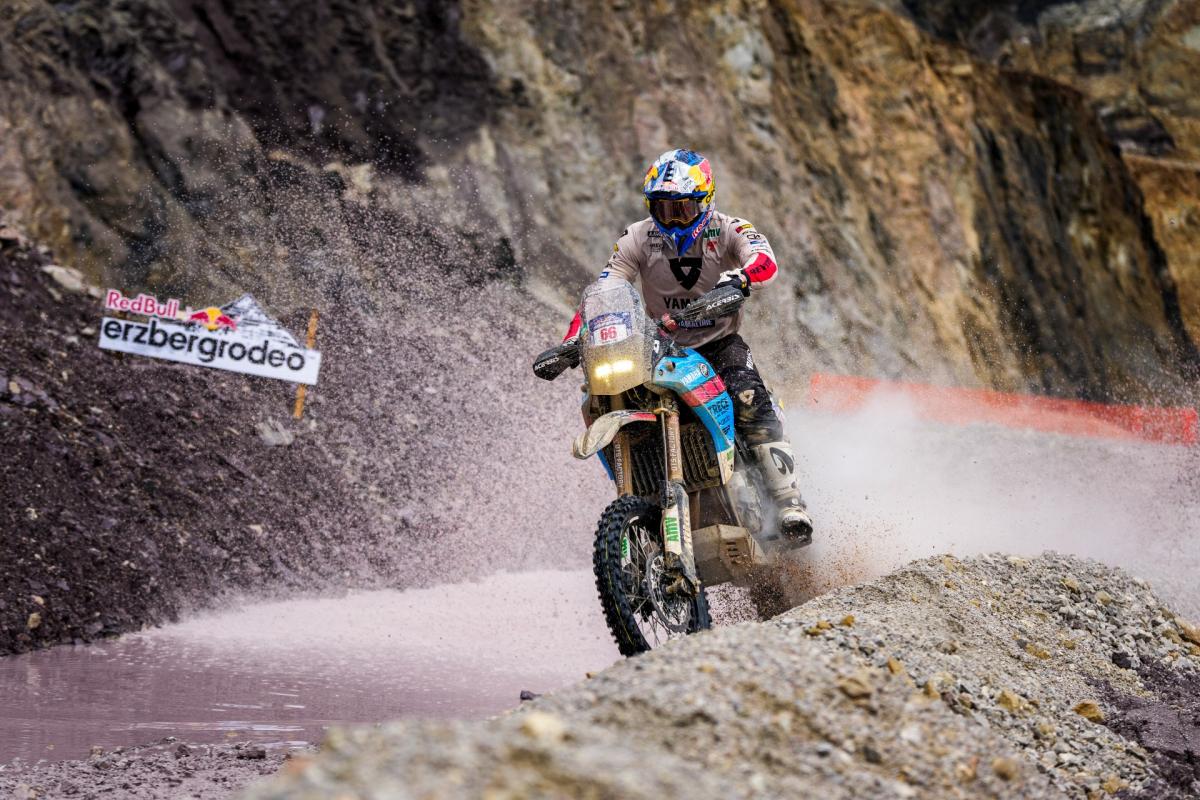 Pol Tarrés, en acción en el Erzbergrodeo 2025