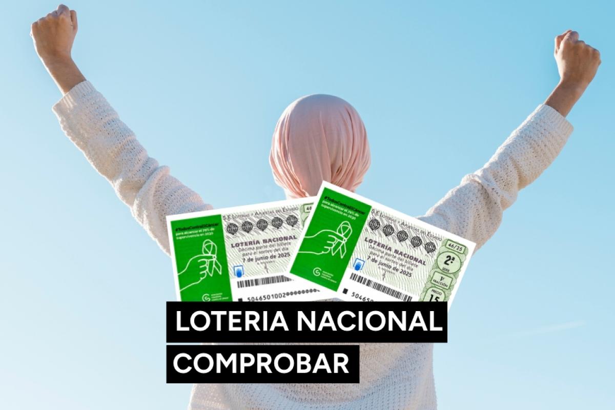 Resultados del sorteo extraordinario de la AECC 2025 de Lotería Nacional.