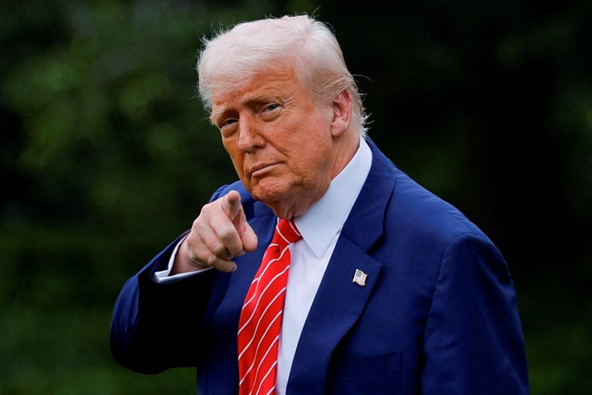 El presidente de Estados Unidos, Donald Trump