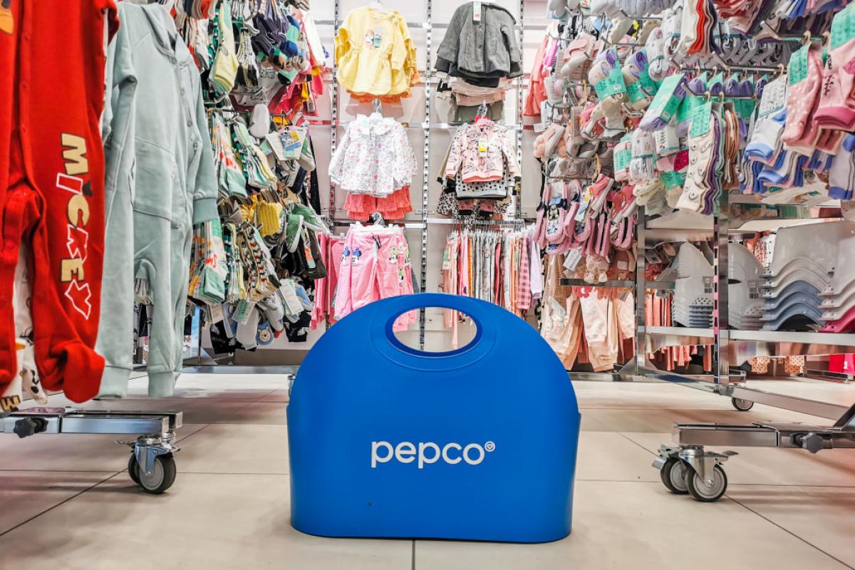 Imagen de archivo de una tienda Pepco en Cracovia, Polonia.