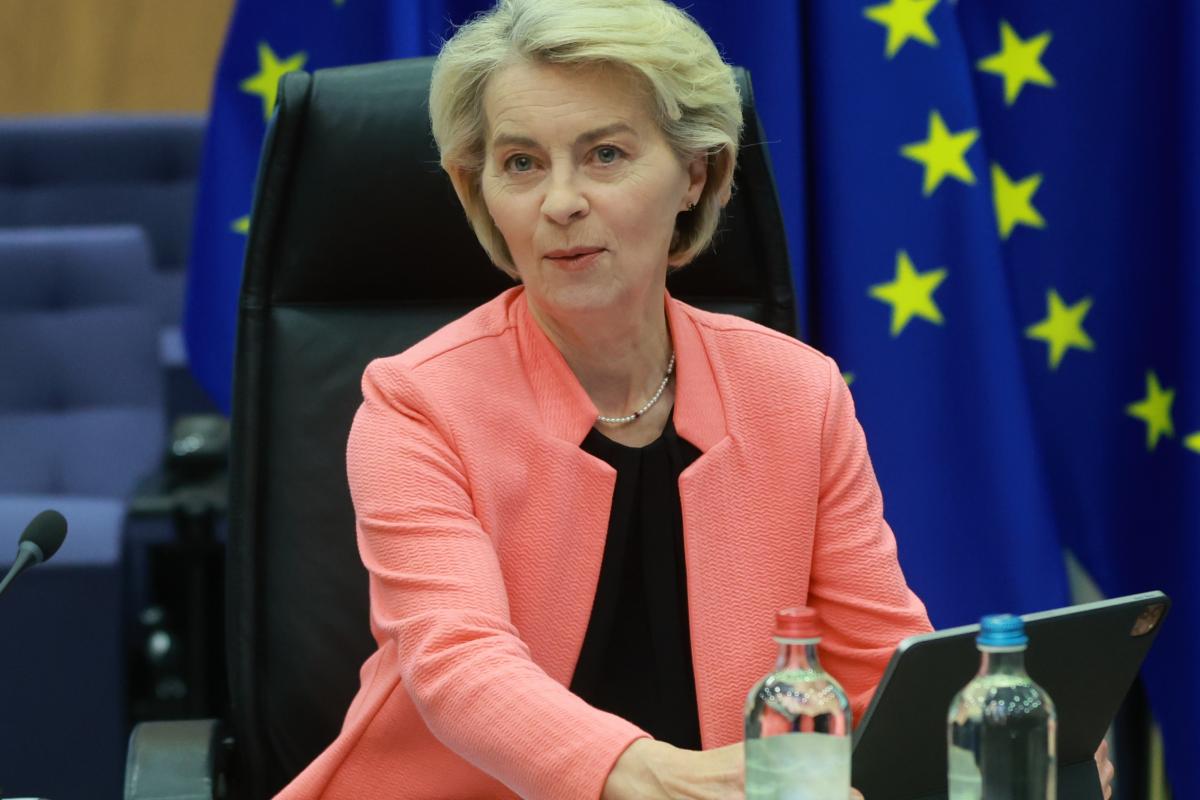La presidenta de la Comisión Europea, Ursula von der Leyen, en una imagen de archivo.