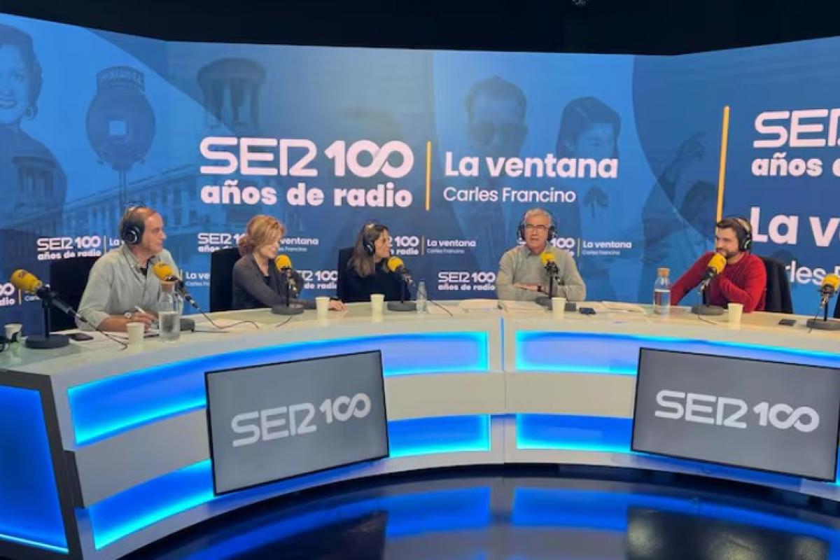 Carles Francino, en un especial de 'La Ventana' por los 100 años de la Cadena SER
