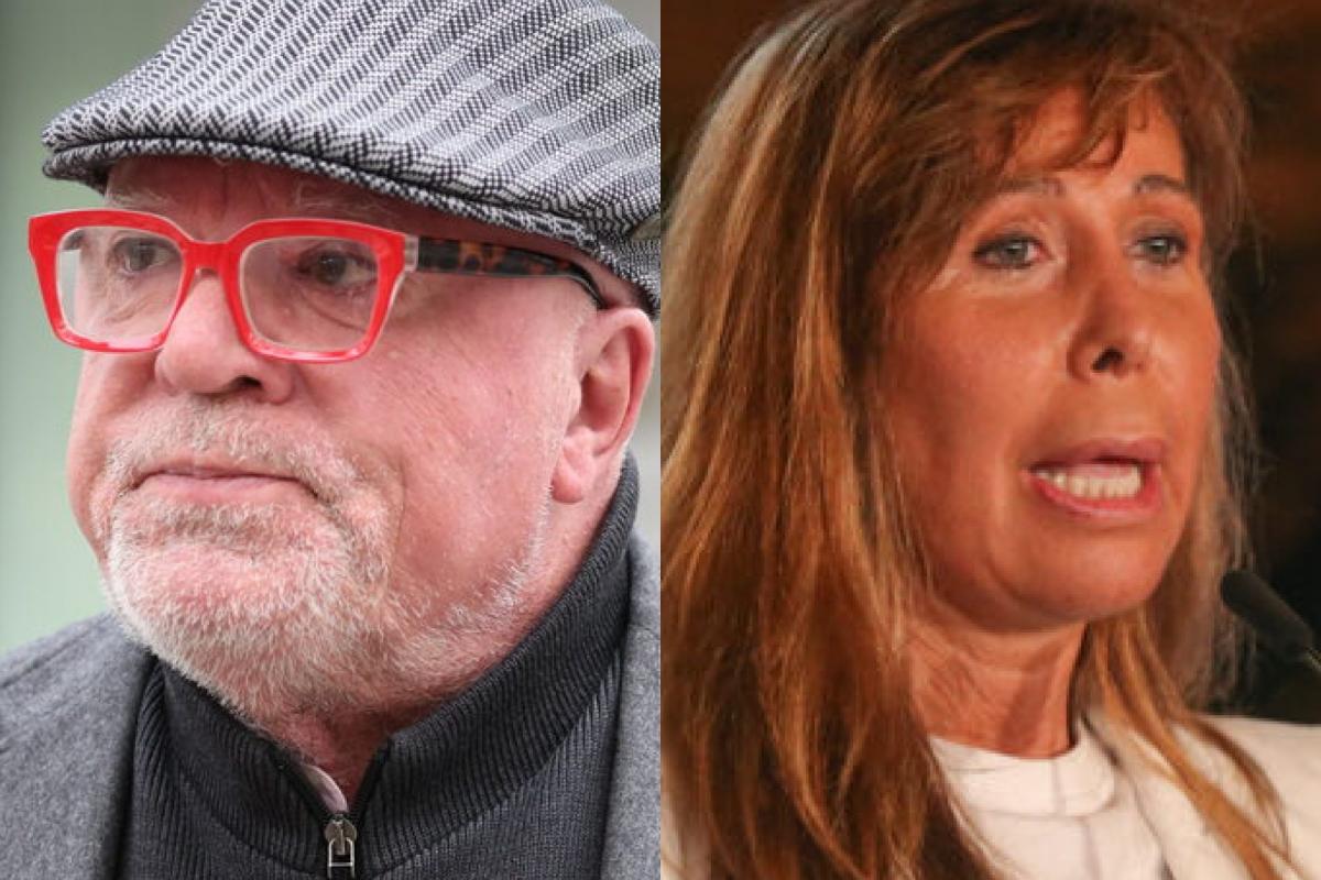 El excomisario Jose Manuel Villarejo, y la ex responsable del PP catalán, Alicia Sánchez-Camacho; en sendas imágenes de archivo.