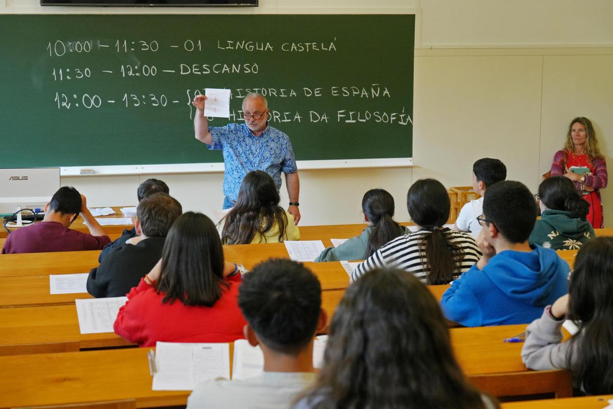 Estudiantes en la PAU de Galicia 2025 en esta convocatoria ordinaria.
