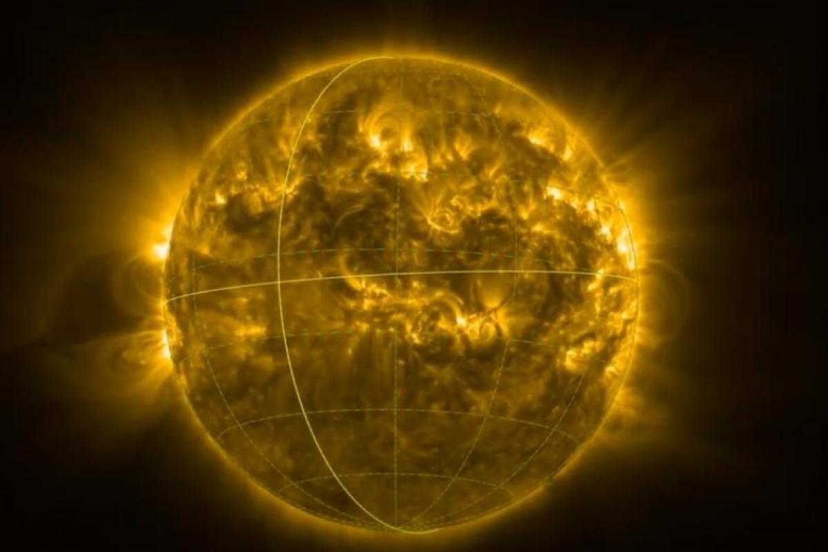 Imagen del sol captada por Solar Orbiter.