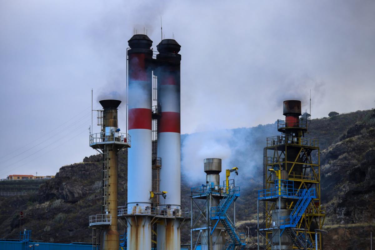 Planta energética de Los Guinchos, donde se originó el apagón total en La PalmaPlanta energética de Los Guinchos, donde se originó el apagón total en La Palma