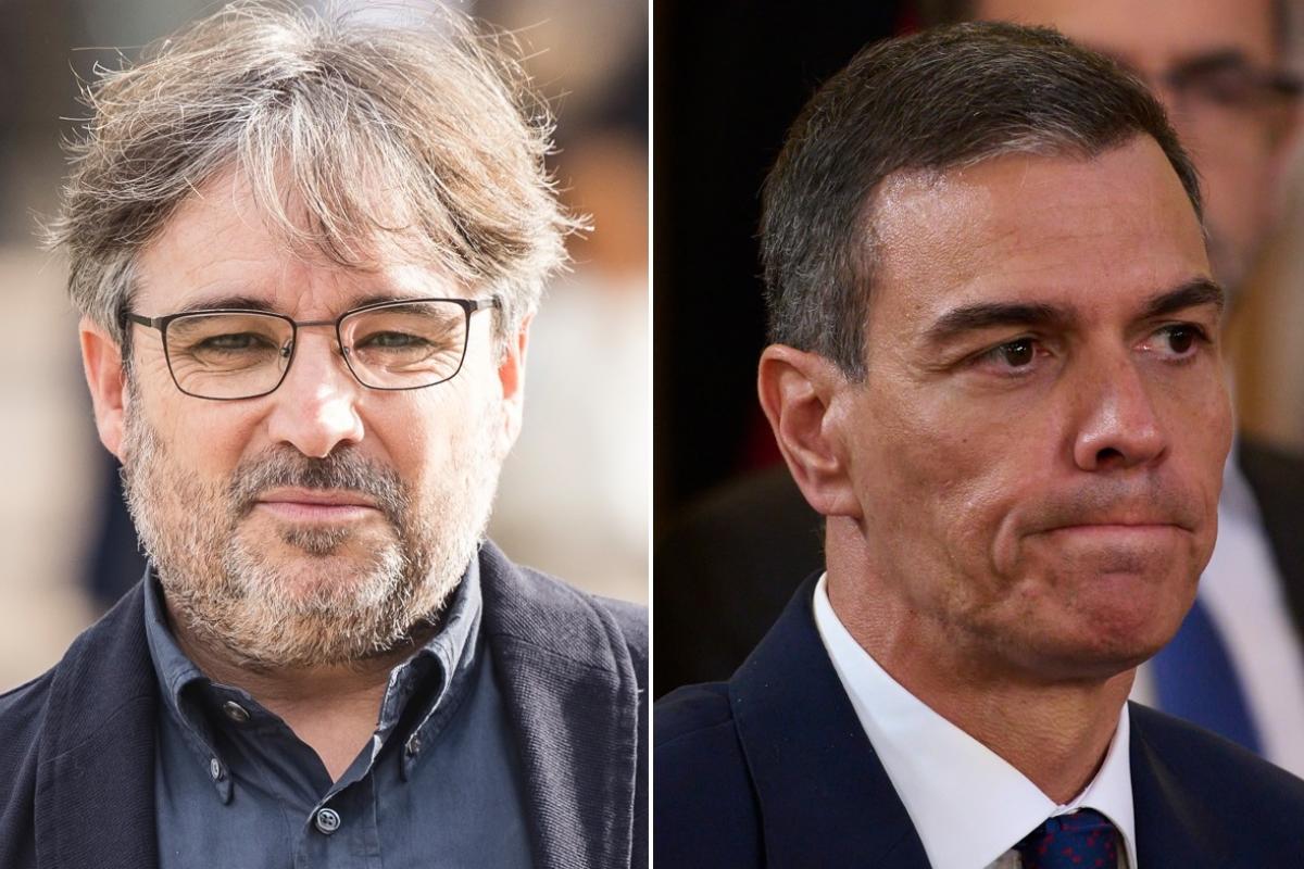 Jordi Évole y Pedro Sánchez