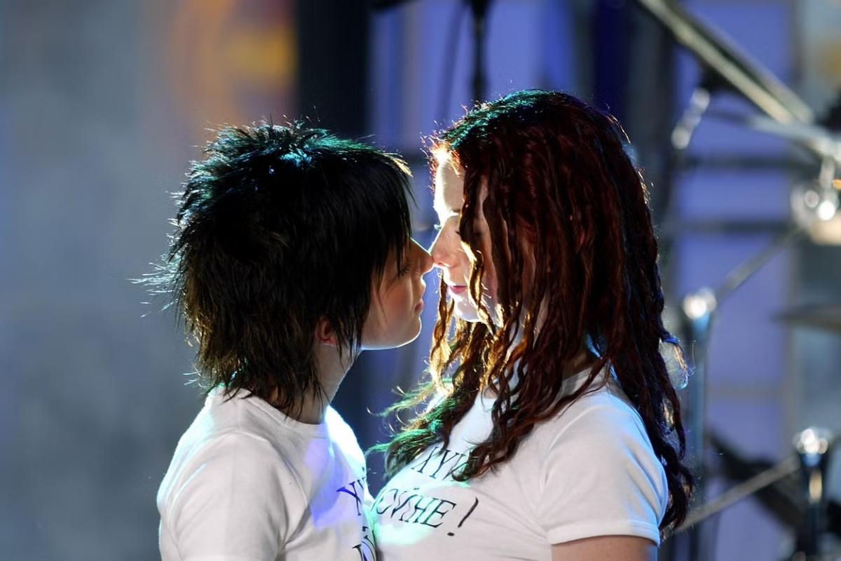 El dúo ruso T.A.T.U. aspirante de Rusia en Eurovisión.