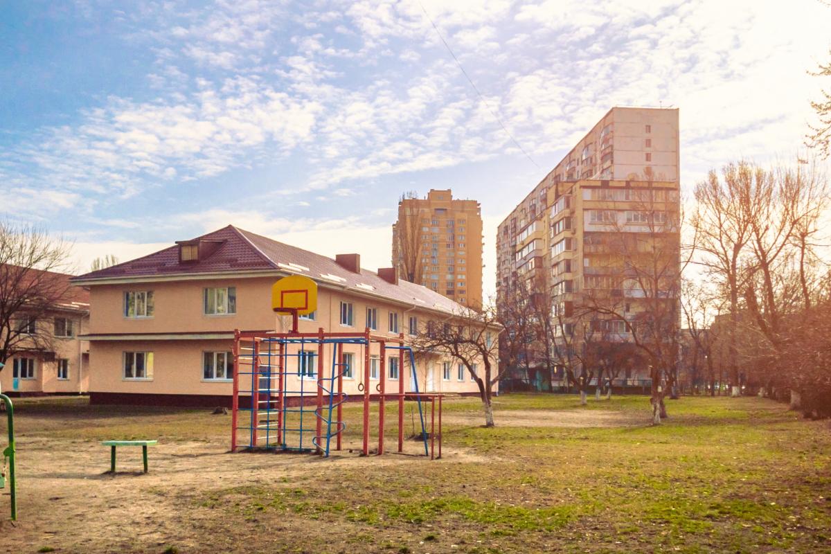 Patio de un colegio, en una imagen de archivo.