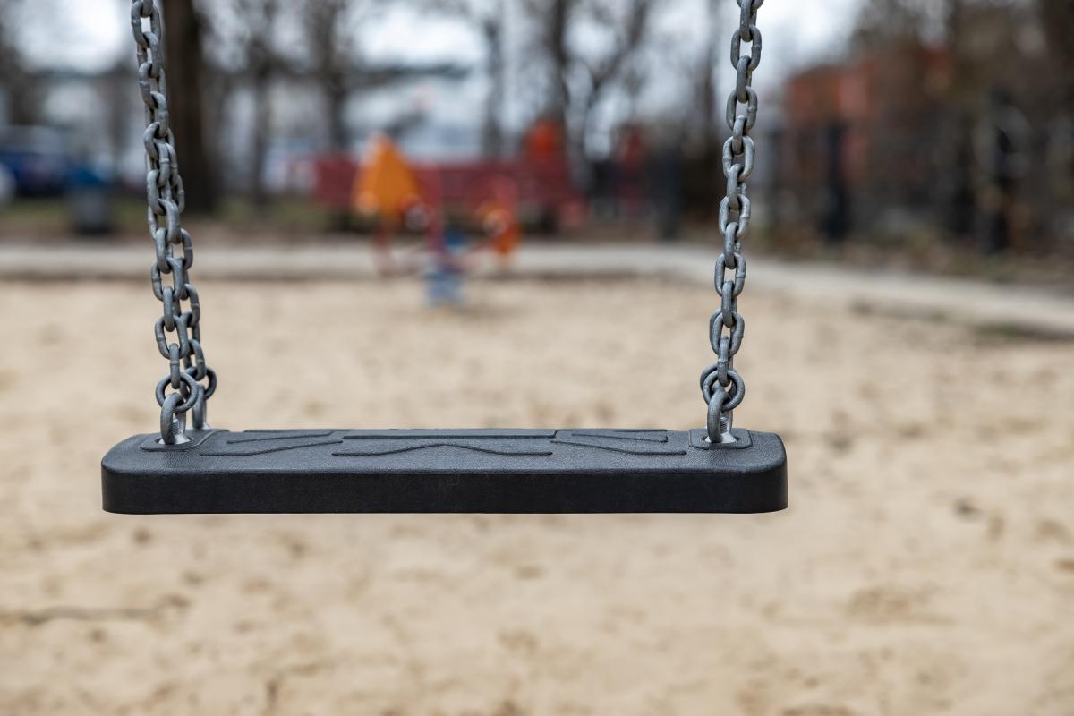 Un columpio, en una imagen de archivo.