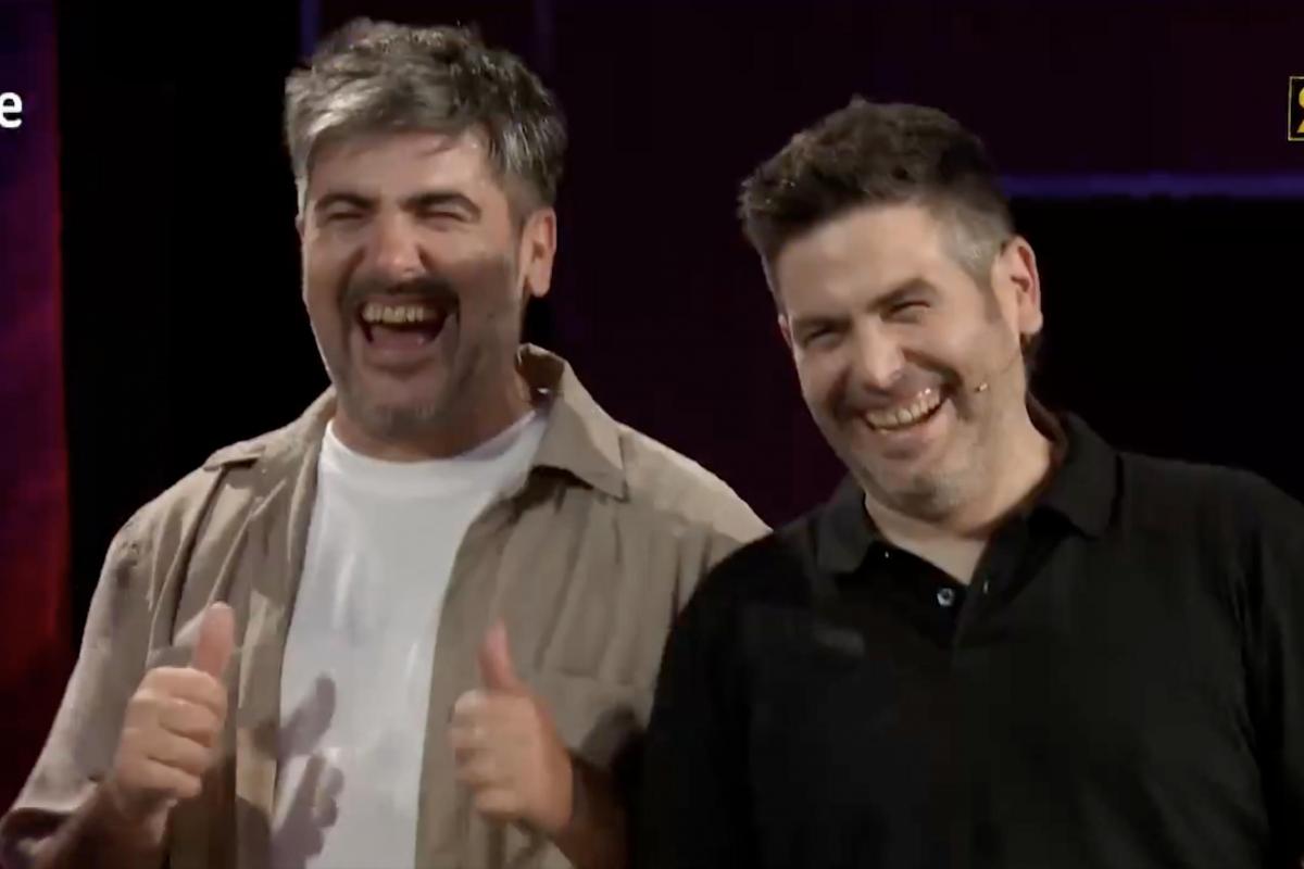 Estopa, en 'La Revuelta' este jueves.