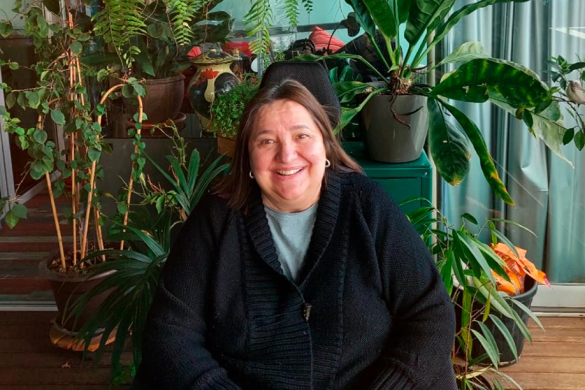 La periodista Rosana Torres.