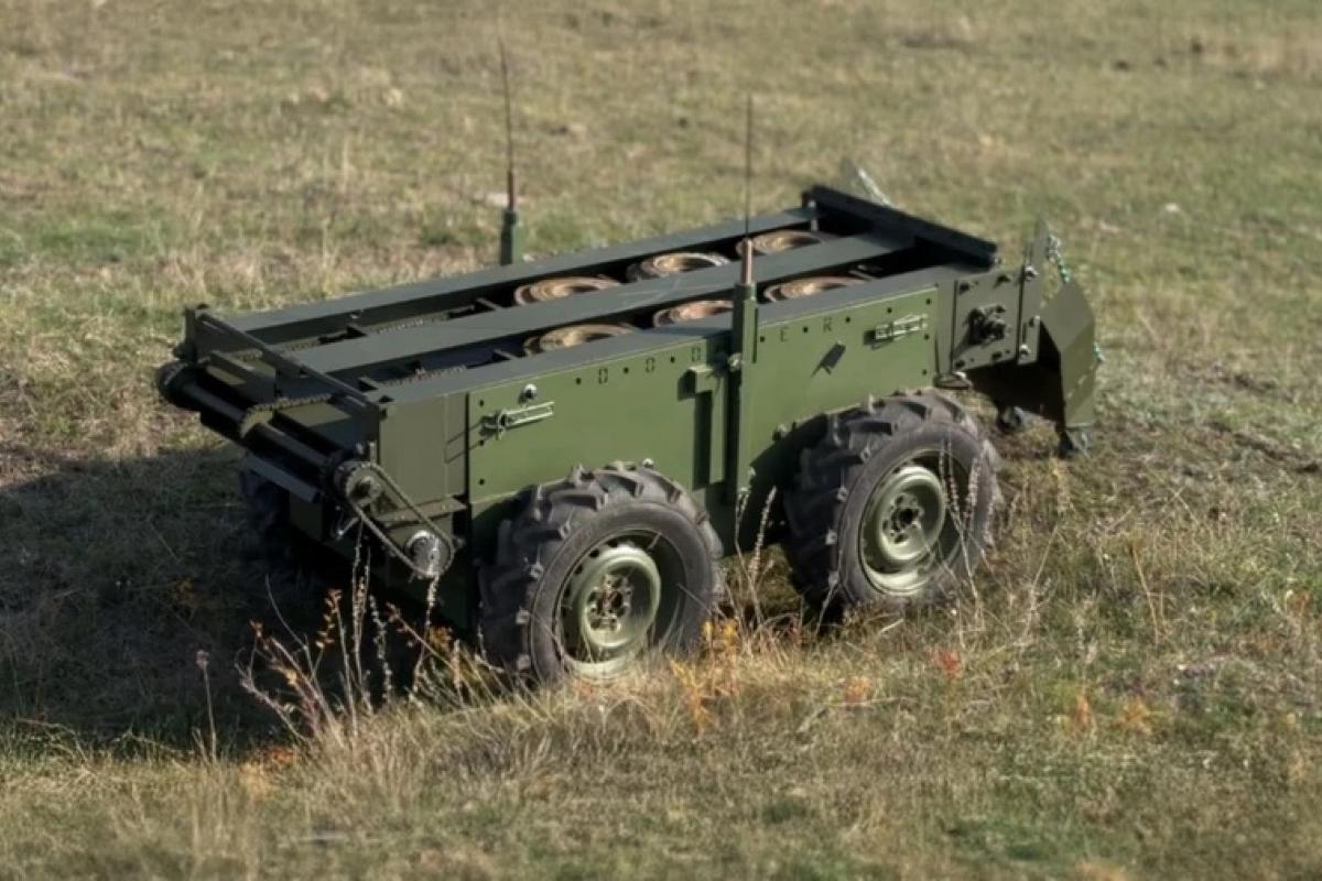 El nuevo vehículo del Ejército de Ucrania