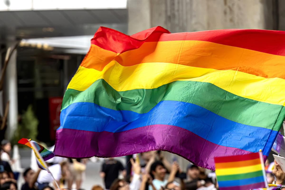 Imagen de archivo de una bandera LGTBIQ+