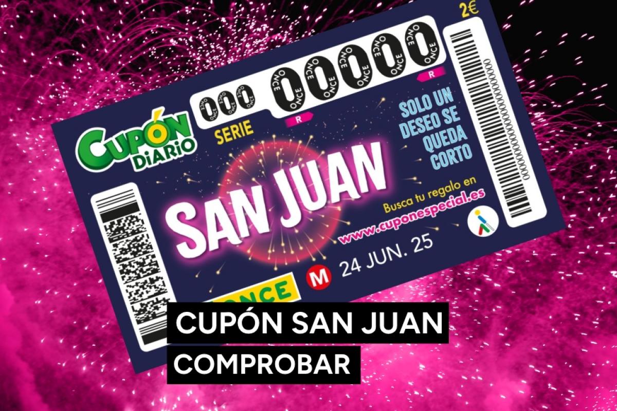 Sorteo del Cupón ONCE de San Juan 2025