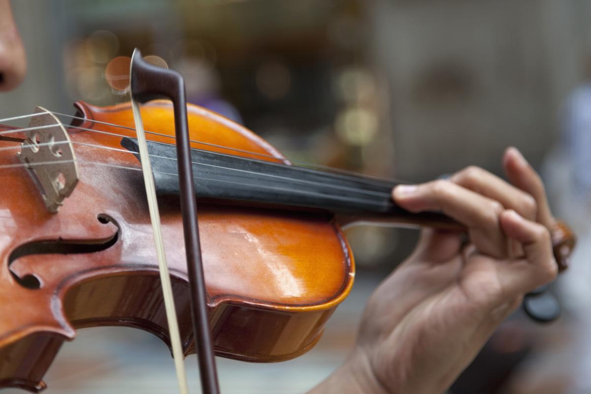 Un violín, en una imagen de archivo